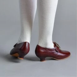 American Duchess Kensington Women's 18th Century Leather Shoes (Bordeaux) -StrideOne Store kensington oxblood 2023 shopify 2 709b4bd2 26a2 4147 a563 8c33778928ea