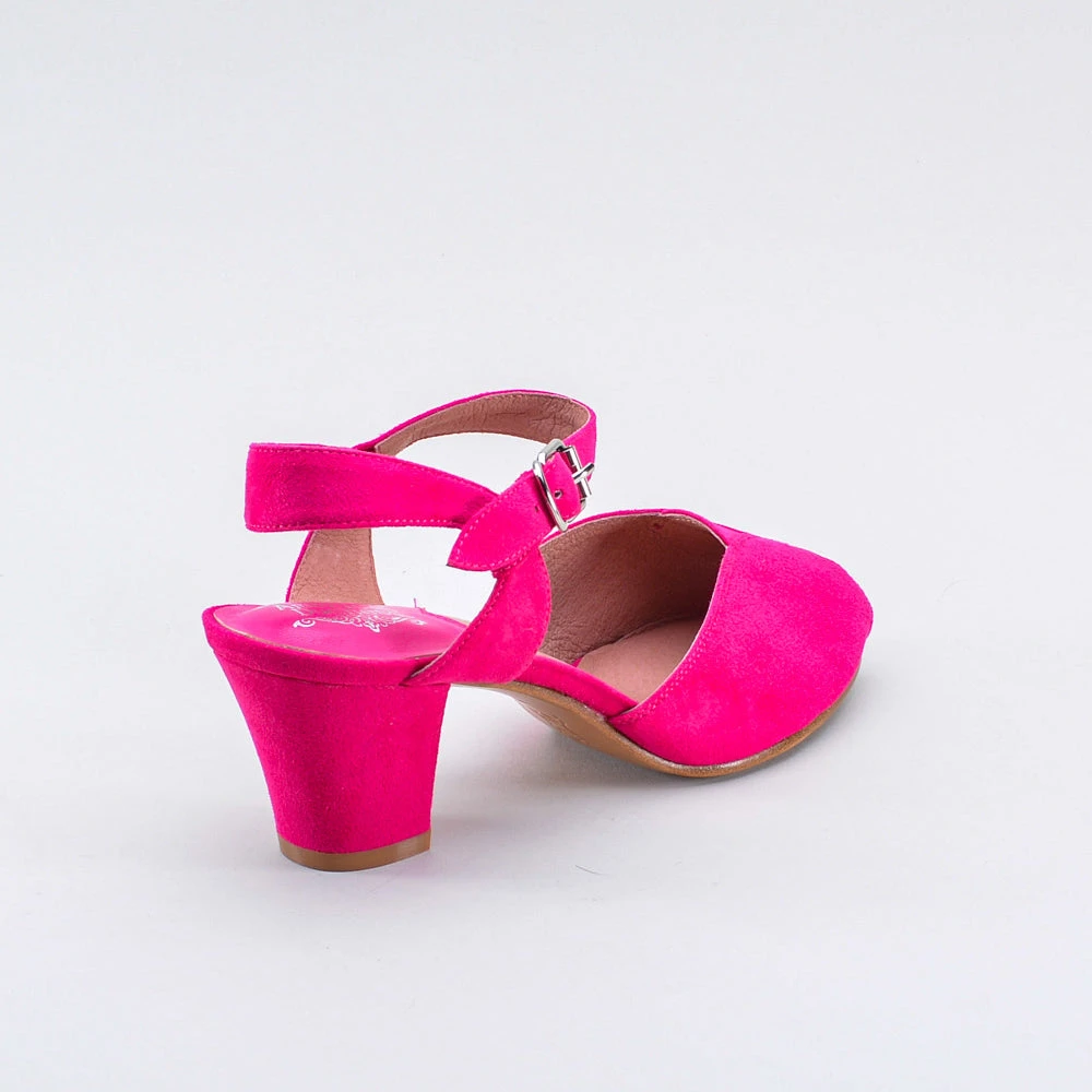 American Duchess Lido Women's Vintage Sandals (Hot Pink) 9 American Duchess Lido Women's Vintage Sandals (Hot Pink) - Image 7