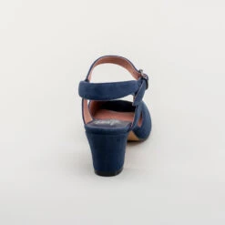 American Duchess Lido Women's Vintage Sandals (Navy) 24 American Duchess Lido Women's Vintage Sandals (Navy) -StrideOne Store lido vintage sandals navy 5