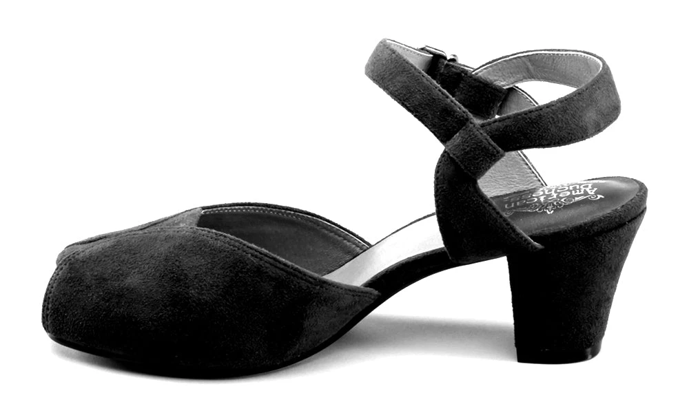 American Duchess Lido Women's Vintage Sandals (Navy) 17 American Duchess Lido Women's Vintage Sandals (Navy) - Image 15