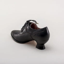 American Duchess Londoner Women's Edwardian Oxfords (Black) -StrideOne Store londoner edwardian oxfords black 6