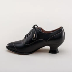 American Duchess Londoner Women's Edwardian Oxfords (Black) -StrideOne Store londoner edwardian oxfords black 7