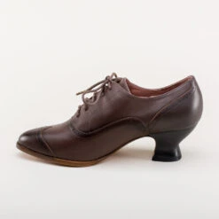 American Duchess Londoner Women's Edwardian Oxfords Wide (Brown) -StrideOne Store londoner edwardian oxfords brown w 7 33fe5b12 dc17 40a9 af1d 12556079b748