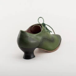 American Duchess Londoner Women's Edwardian Oxfords (Green) 21 American Duchess Londoner Women's Edwardian Oxfords (Green) -StrideOne Store londoner edwardian oxfords green w 4