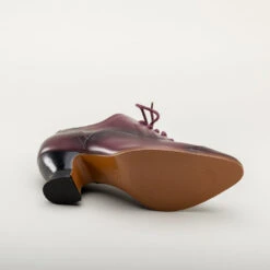 American Duchess Londoner Women's Edwardian Oxfords (Cherry) 26 American Duchess Londoner Women's Edwardian Oxfords (Cherry) -StrideOne Store londoner edwardian shoes cherry 20 w 10