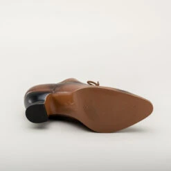 American Duchess Londoner Women's Edwardian Oxfords (Tan) -StrideOne Store londoner edwardian shoes tan 20 w 10