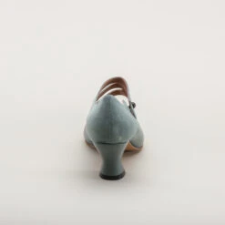 American Duchess Mae Women's Edwardian Shoes (French Blue) -StrideOne Store mae edwardian shoes french blue 5