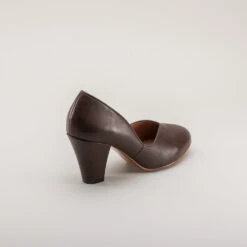 American Duchess Marilyn Women's 1940s Pumps (Brown) 19 American Duchess Marilyn Women's 1940s Pumps (Brown) -StrideOne Store marilyn 1940s pumps brown 4