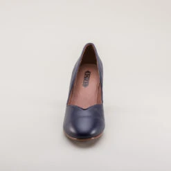 American Duchess Marilyn Women's 1940s Pumps (Navy Blue) -StrideOne Store marilyn 1940s pumps navy 9
