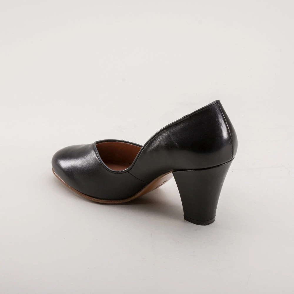 American Duchess Marilyn Women's 1940s Pumps (Black) 11 American Duchess Marilyn Women's 1940s Pumps (Black) - Image 9