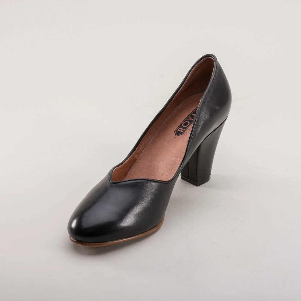 American Duchess Marilyn Women's 1940s Pumps (Black) 13 American Duchess Marilyn Women's 1940s Pumps (Black) - Image 11