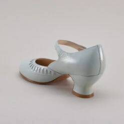 American Duchess Marjorie Women’s 1920s Shoes (Blue Mist) 23 American Duchess Marjorie Women’s 1920s Shoes (Blue Mist) -StrideOne Store marjorie blue mist6