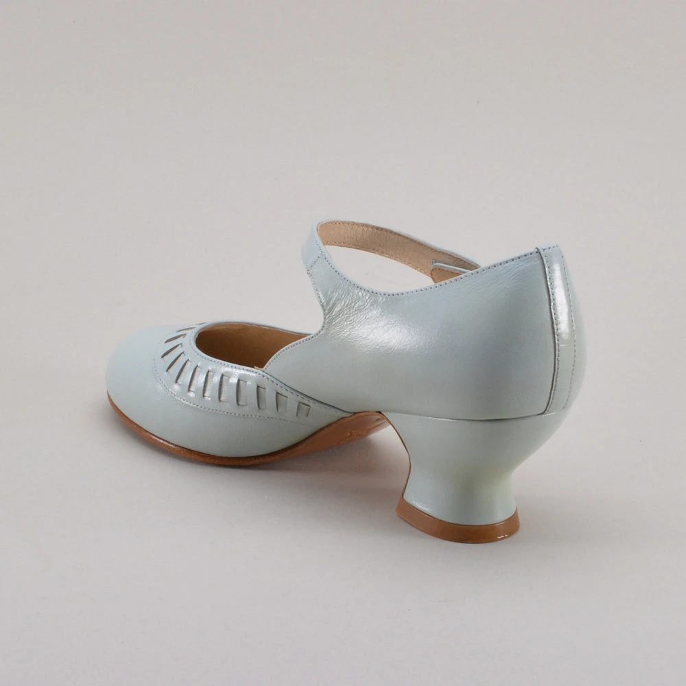 American Duchess Marjorie Women’s 1920s Shoes (Blue Mist) 11 American Duchess Marjorie Women’s 1920s Shoes (Blue Mist) - Image 9