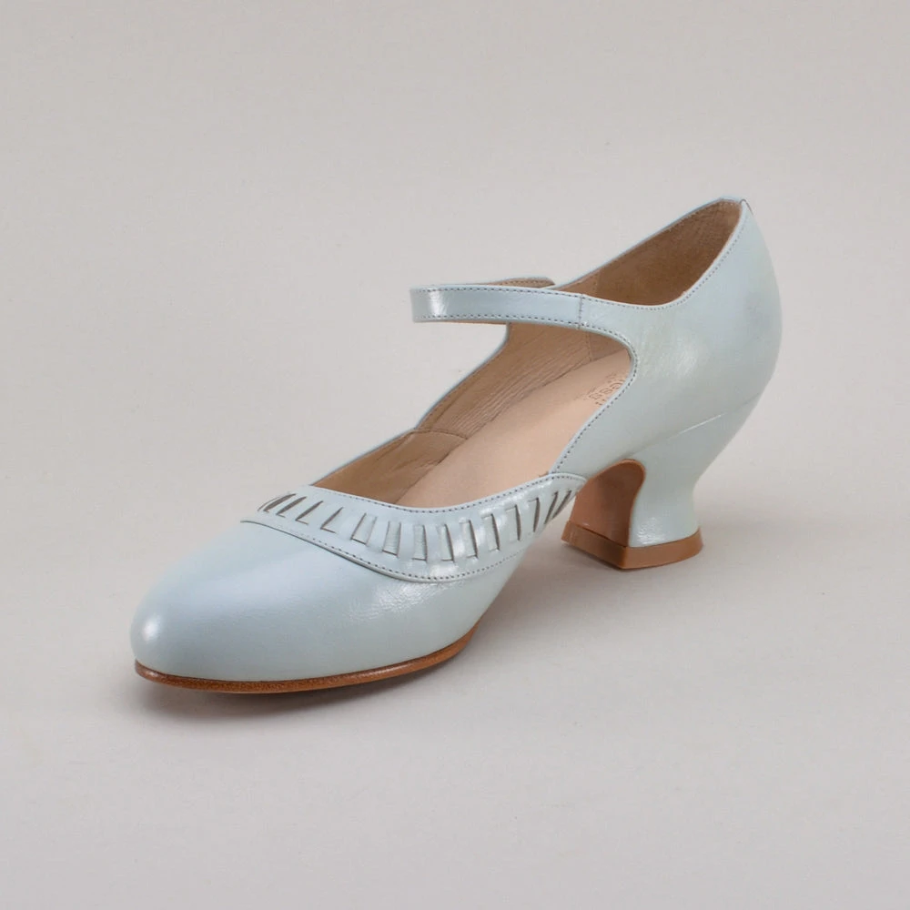 American Duchess Marjorie Women’s 1920s Shoes (Blue Mist) 13 American Duchess Marjorie Women’s 1920s Shoes (Blue Mist) - Image 11