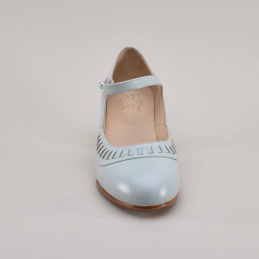 American Duchess Marjorie Women’s 1920s Shoes (Blue Mist) 14 American Duchess Marjorie Women’s 1920s Shoes (Blue Mist) - Image 12