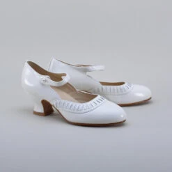 American Duchess Marjorie Women’s 1920s Shoes (Soft White) 17 American Duchess Marjorie Women’s 1920s Shoes (Soft White) -StrideOne Store marjorie bonewhite 2023 shopify1