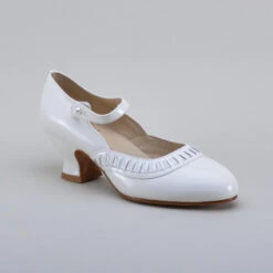 American Duchess Marjorie Women’s 1920s Shoes (Soft White) 18 American Duchess Marjorie Women’s 1920s Shoes (Soft White) -StrideOne Store marjorie bonewhite 2023 shopify2
