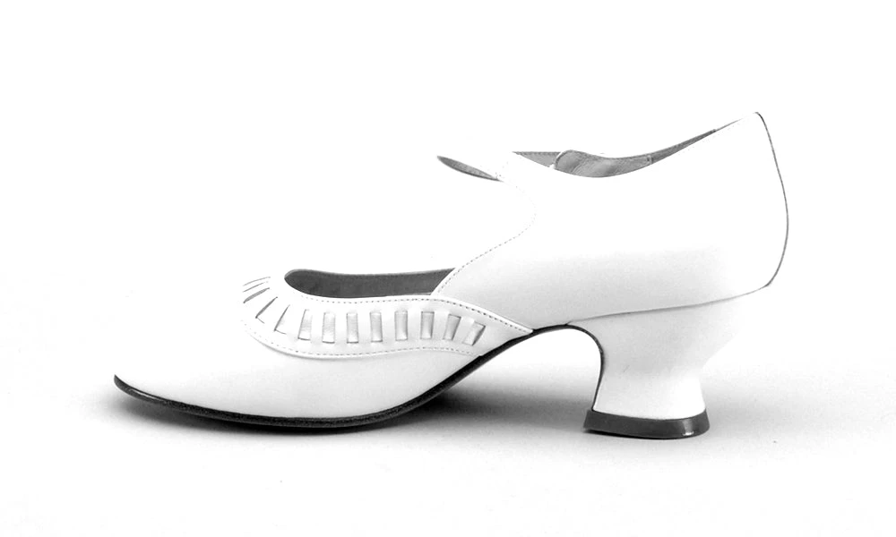 American Duchess Marjorie Women’s 1920s Shoes (Soft White) 14 American Duchess Marjorie Women’s 1920s Shoes (Soft White) - Image 12