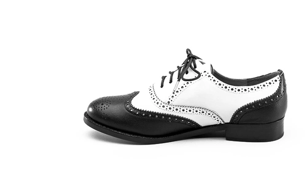 American Duchess Lawrence Men's Vintage Spectator Shoes (Navy/Ivory) 13 American Duchess Lawrence Men's Vintage Spectator Shoes (Navy/Ivory) - Image 11