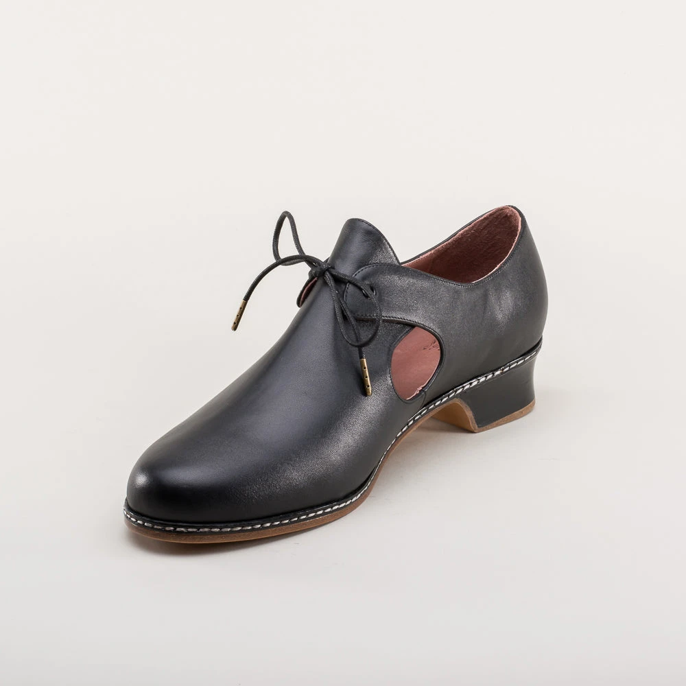American Duchess Marlowe Men's Renaissance Shoes (Black) 10 American Duchess Marlowe Men's Renaissance Shoes (Black) - Image 8