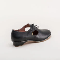 American Duchess Mary Women's Renaissance Shoes (Black) -StrideOne Store mary womens renaissance shoes black 4