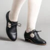 American Duchess Mary Women's Renaissance Shoes (Black) 1 American Duchess Mary Women's Renaissance Shoes (Black) -StrideOne Store mary womens renaissance shoes black OF