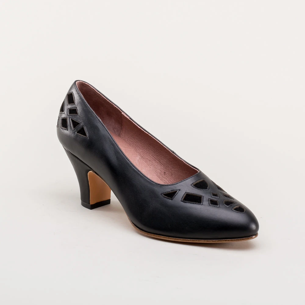 American Duchess Meme Women's Vintage Pumps (Black) 6 American Duchess Meme Women's Vintage Pumps (Black) - Image 4