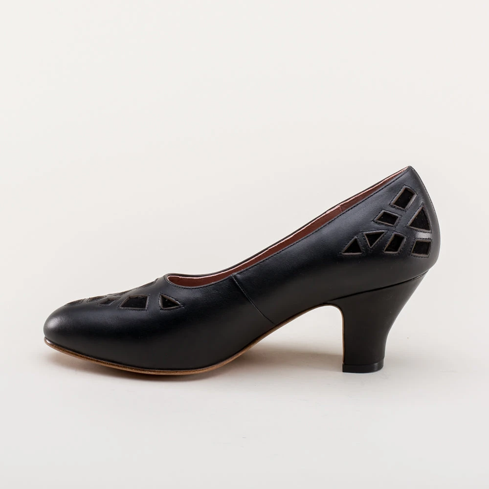 American Duchess Meme Women's Vintage Pumps (Black) 11 American Duchess Meme Women's Vintage Pumps (Black) - Image 9