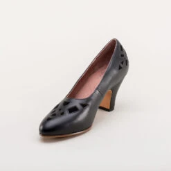 American Duchess Meme Women's Vintage Pumps (Black) 25 American Duchess Meme Women's Vintage Pumps (Black) -StrideOne Store meme vintage pumps black w 8