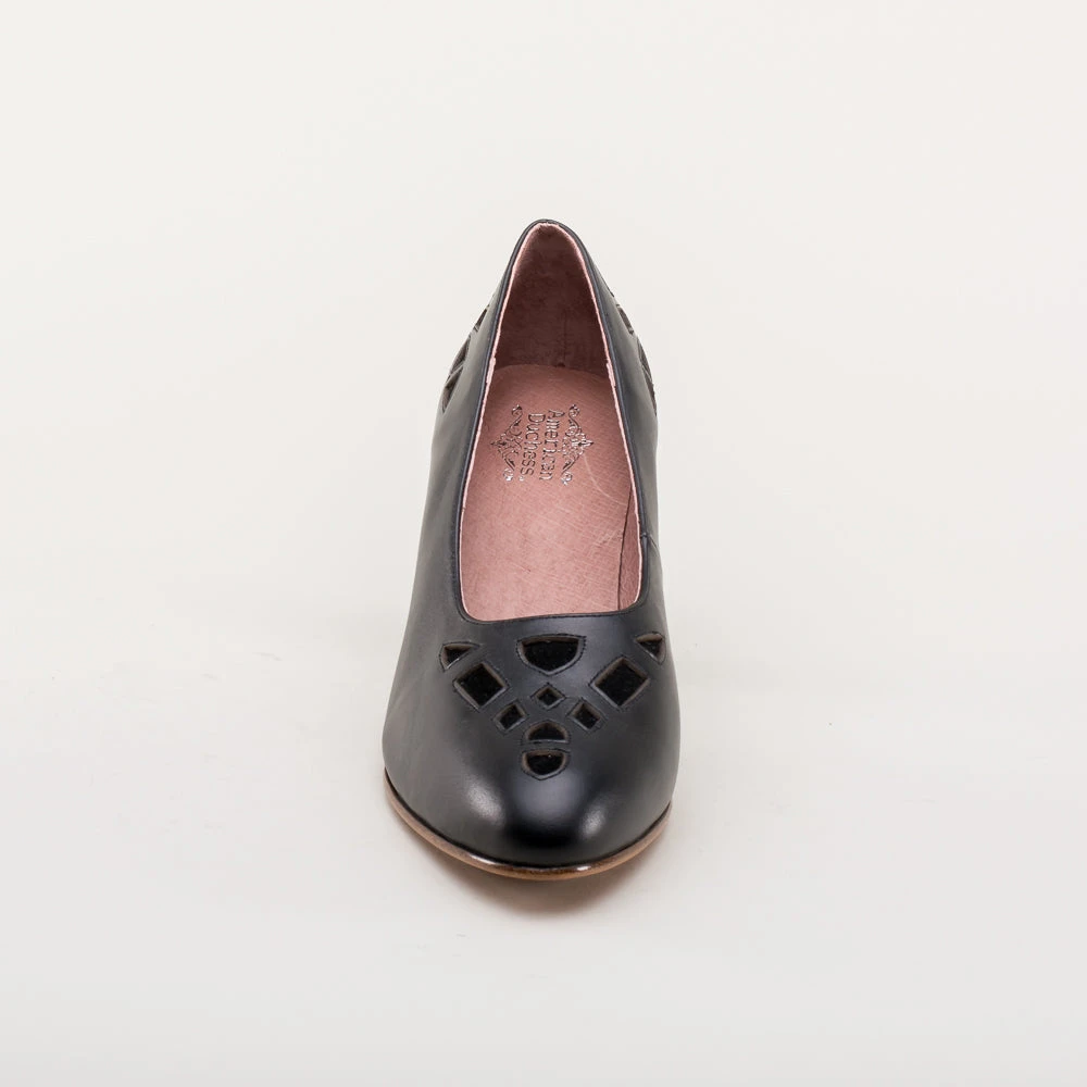 American Duchess Meme Women's Vintage Pumps (Black) 13 American Duchess Meme Women's Vintage Pumps (Black) - Image 11