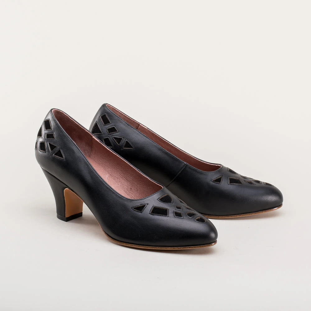 American Duchess Meme Women's Vintage Pumps (Black) 15 American Duchess Meme Women's Vintage Pumps (Black) - Image 13
