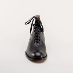 American Duchess Noble Men's Vintage Lace-Up Boots (Black) -StrideOne Store noble vintage boots dandy wellington black 9