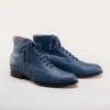 American Duchess Noble Men's Vintage Lace-Up Boots (Blue) -StrideOne Store noble vintage boots dandy wellington blue