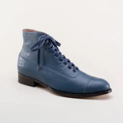 StrideOne Store -StrideOne Store noble vintage boots dandy wellington blue 2