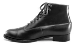 American Duchess Noble Men's Vintage Lace-Up Boots (Cordovan) -StrideOne Store noble vintage boots dandy wellington cordovan label no display