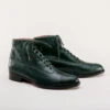 American Duchess Noble Men's Vintage Lace-Up Boots (Green) 1 American Duchess Noble Men's Vintage Lace-Up Boots (Green) -StrideOne Store noble vintage boots dandy wellington green