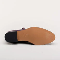 American Duchess Noble Men's Vintage Lace-Up Boots (Purple) -StrideOne Store noble vintage boots dandy wellington purple 10