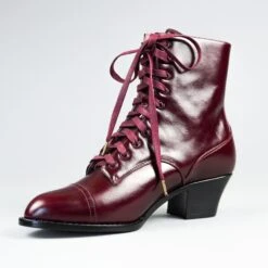 American Duchess Paris Women's Boots (Burgundy) -StrideOne Store paris burgundy 2023 shopify 2 5ef68acf f18c 40b0 8720 8fbc47015134
