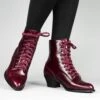 American Duchess Paris Women's Boots Wide (Burgundy) 2 American Duchess Paris Women's Boots Wide (Burgundy) -StrideOne Store paris burgundy 2023 shopify 4