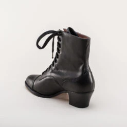 American Duchess Paris Women's Boots (Black) 24 American Duchess Paris Women's Boots (Black) -StrideOne Store paris vintage edwardian lace up boots black 6