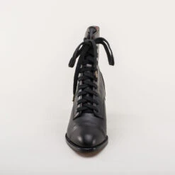 American Duchess Paris Women's Boots (Black) 27 American Duchess Paris Women's Boots (Black) -StrideOne Store paris vintage edwardian lace up boots black 9