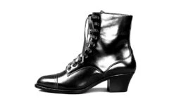 American Duchess Paris Women's Boots Wide (Burgundy) 17 American Duchess Paris Women's Boots Wide (Burgundy) -StrideOne Store paris wide burgundy label no display