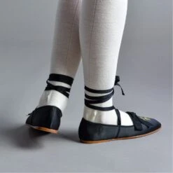 American Duchess Penelope Ladies' Regency Slippers (Black) -StrideOne Store penelope black 2023 shopify 2