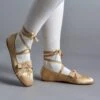 American Duchess Penelope Ladies' Regency Slippers (Gold) 1 American Duchess Penelope Ladies' Regency Slippers (Gold) -StrideOne Store penelope gold 2023 shopify