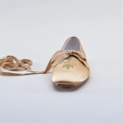 American Duchess Penelope Ladies' Regency Slippers (Gold) -StrideOne Store penelope gold 2023 shopify 11