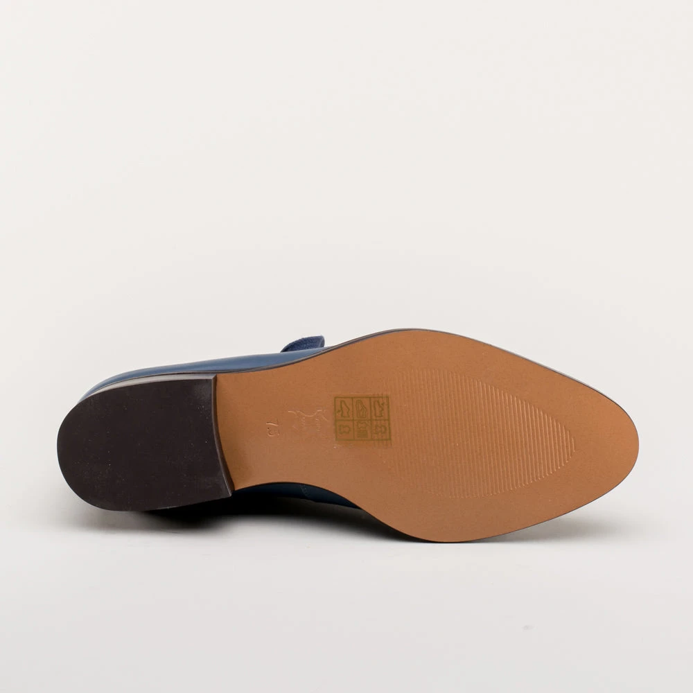 American Duchess Rainey Women's Vintage Lace-Up Boots (Blue) 16 American Duchess Rainey Women's Vintage Lace-Up Boots (Blue) - Image 14