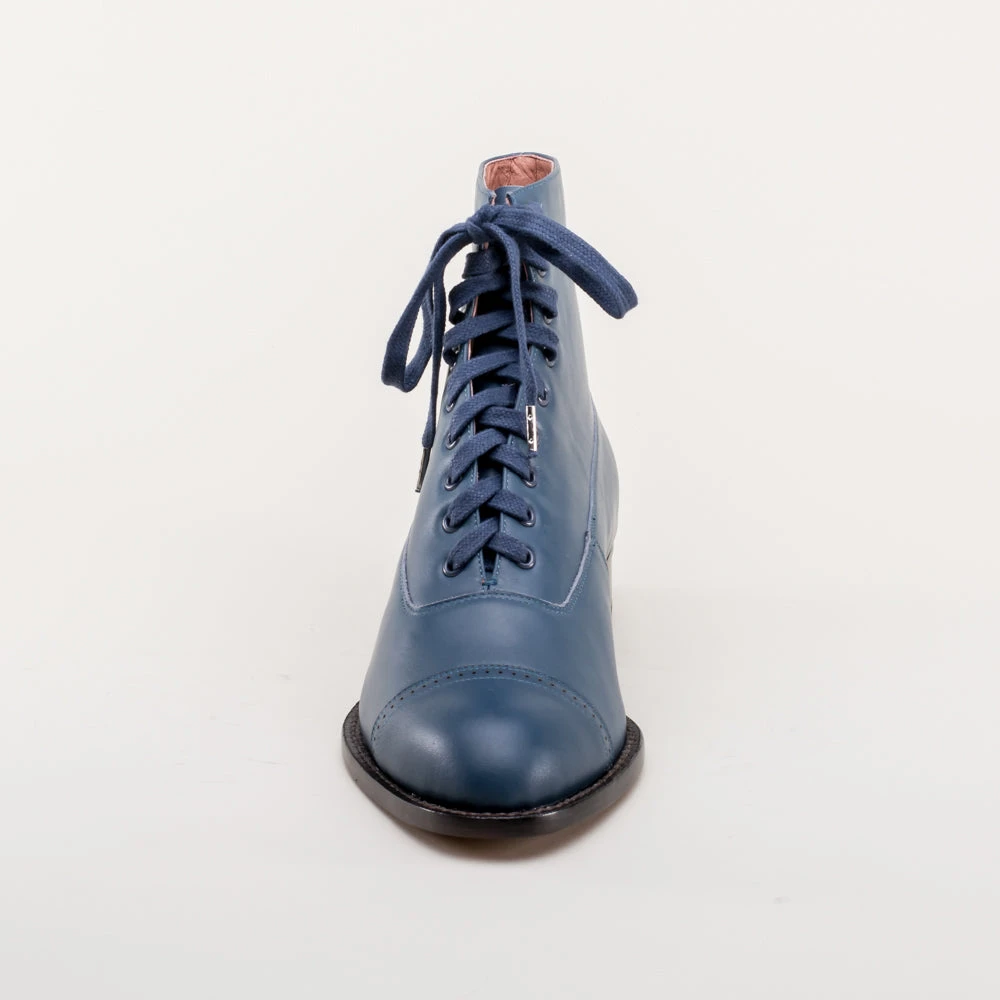 American Duchess Rainey Women's Vintage Lace-Up Boots (Blue) 14 American Duchess Rainey Women's Vintage Lace-Up Boots (Blue) - Image 12