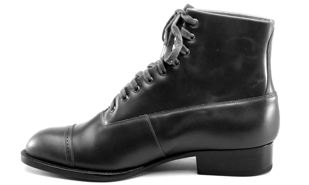 American Duchess Rainey Women's Vintage Lace-Up Boots (Cordovan) 17 American Duchess Rainey Women's Vintage Lace-Up Boots (Cordovan) - Image 15