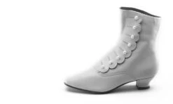 American Duchess Renoir Women's Victorian Button Boots (Soft Ivory) -StrideOne Store renoir bc softivory image label no display