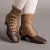 American Duchess Renoir Women's Victorian Button Boots (Tan/Brown) 1 American Duchess Renoir Women's Victorian Button Boots (Tan/Brown) -StrideOne Store renoir victorian button boots tan brown of
